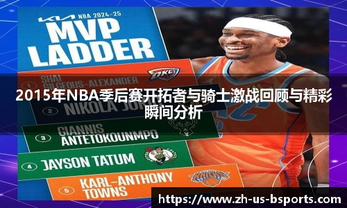 2015年NBA季后赛开拓者与骑士激战回顾与精彩瞬间分析
